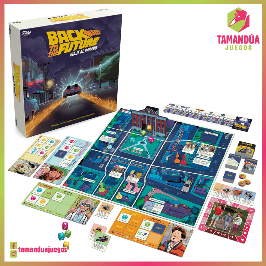 backtothefuture viaje al pasad funko tamanduajuegos