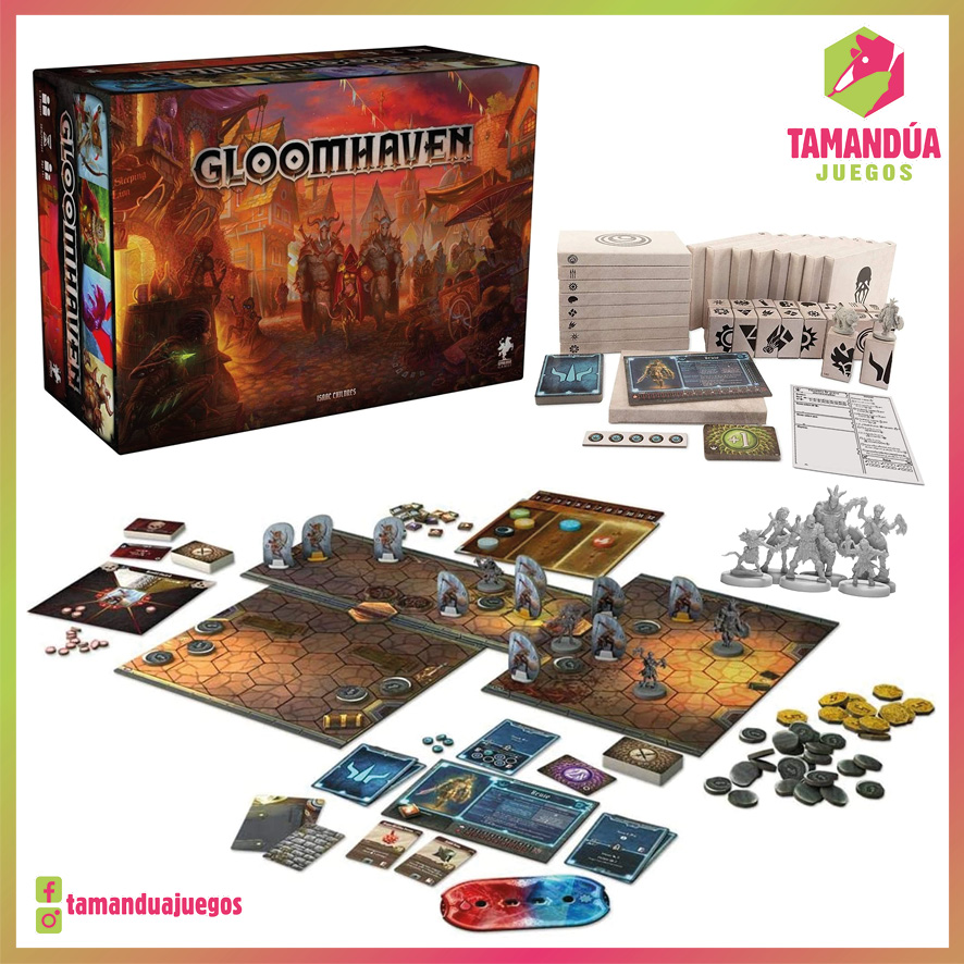 Gloomhaven spanish Tamandua juegos