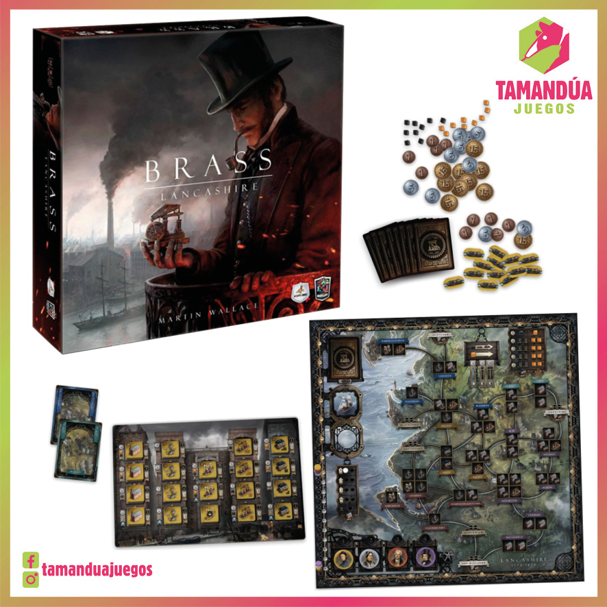Brass Lancashire espanol tamandua juegos